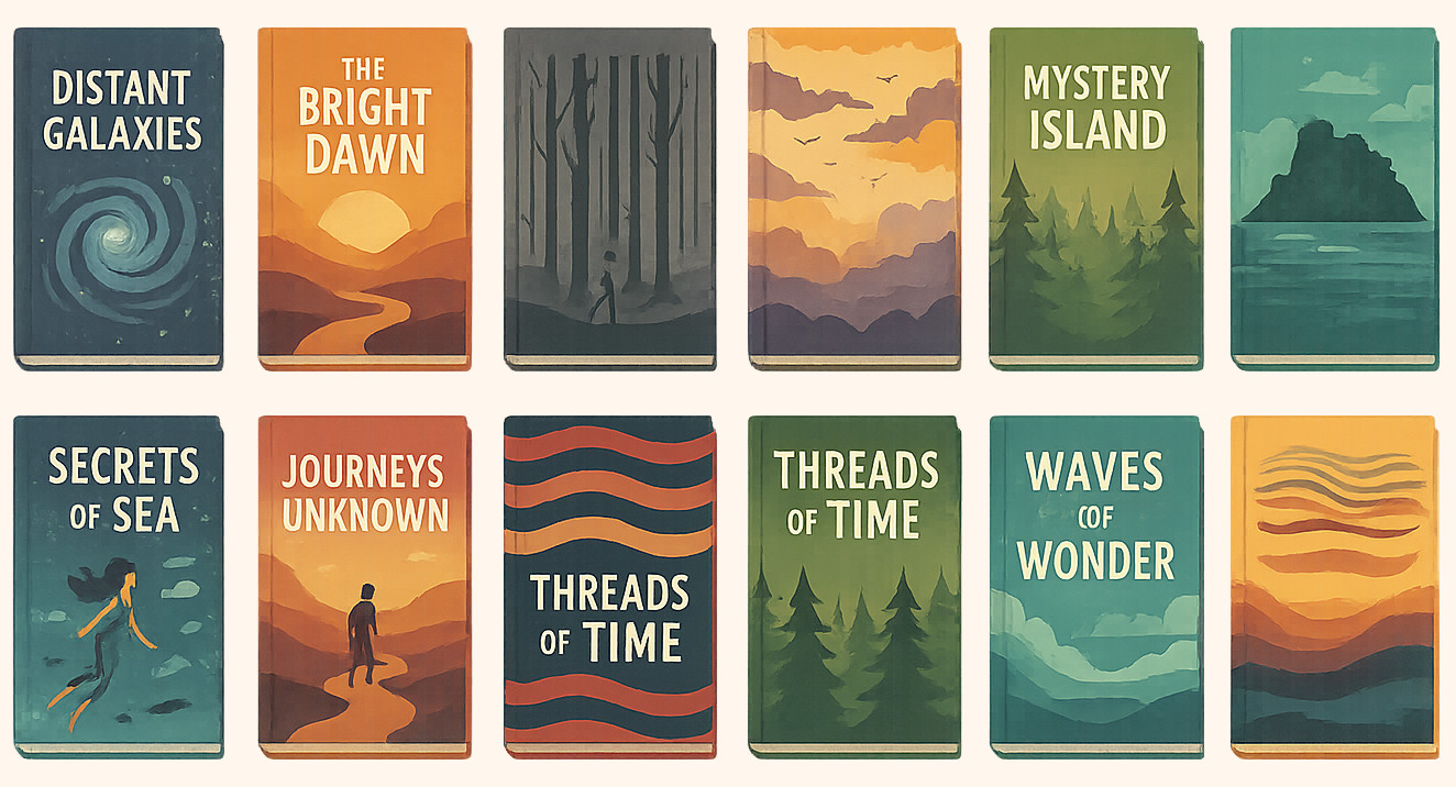 Staff‑picked favorites displayed on a wooden shelf